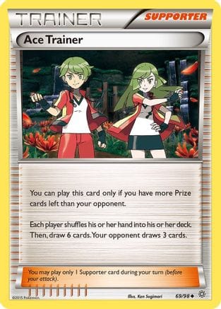 'Pokemon - 'Ace Trainer 069/98  XY  Ancient Origins - Uncommon