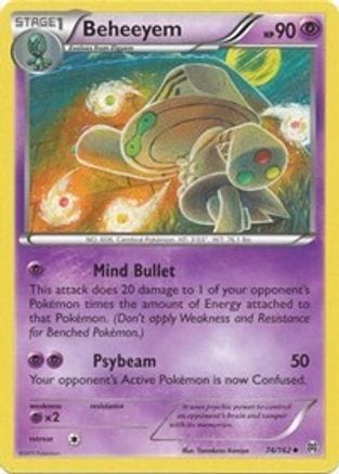 'Pokemon - 'Beheeyem 074/162  XY  BREAKthrough - Uncommon