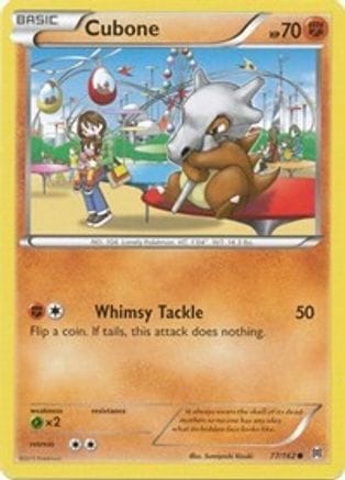 'Pokemon - 'Cubone 077/162  XY  BREAKthrough - Common