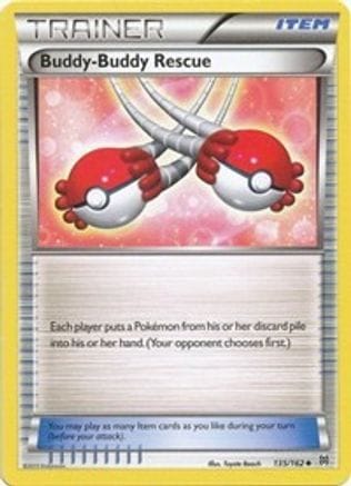 'Pokemon - 'Buddy-Buddy Rescue 135/162  XY  BREAKthrough - Uncommon