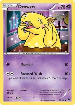 'Pokemon - 'Drowzee 050/122  XY  BREAKpoint - Common