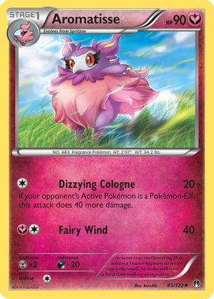 'Pokemon - 'Aromatisse 085/122  XY  BREAKpoint - Uncommon