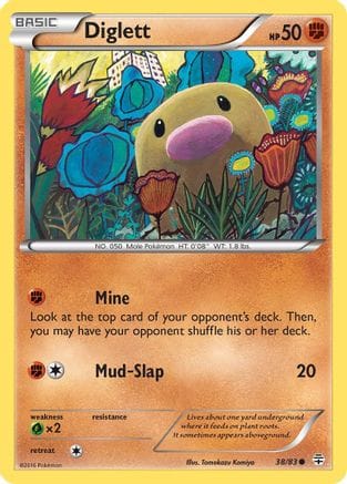 'Pokemon - 'Diglett 038/83  Generations - Common
