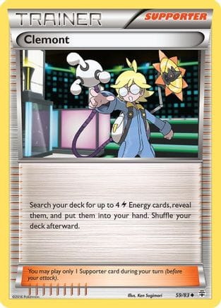 'Pokemon - 'Clemont 059/83  Generations - Uncommon