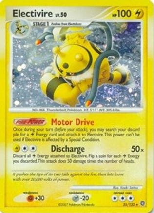'Pokemon - 'Electivire 025/132  - Holofoil Deck Exclusives - Holo Rare