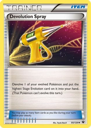 'Pokemon - 'Devolution Spray 095/124  XY  Fates Collide - Uncommon