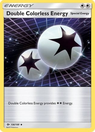 'Pokemon - 'Double Colorless Energy 136/149  SM Base Set - Uncommon