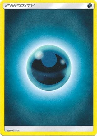 'Pokemon - 'Darkness Energy (2017 Unnumbered) 170  - Reverse Holofoil SM Base Set - Common