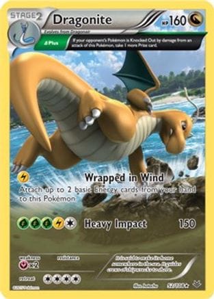 'Pokemon - 'Dragonite 052/108  Deck Exclusives - Rare