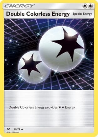 'Pokemon - 'Double Colorless Energy 069/73  - Reverse Holofoil Shining Legends - Uncommon