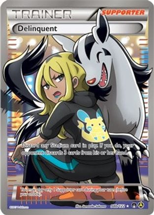 'Pokemon - 'Delinquent 98b/122  - Holofoil Alternate Art Promos - Promo