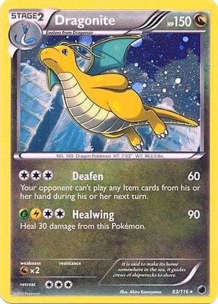 'Pokemon - 'Dragonite 083/116  - Holofoil Blister Exclusives - Promo