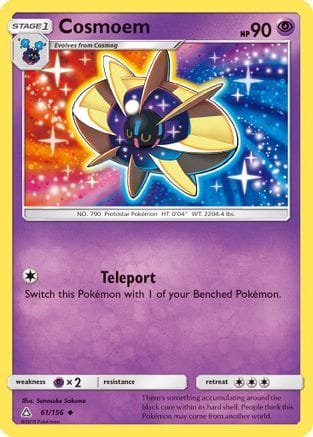 'Pokemon - 'Cosmoem 061/156  SM  Ultra Prism - Uncommon