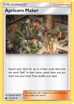 'Pokemon - 'Apricorn Maker 124/168  - Reverse Holofoil SM  Celestial Storm - Uncommon