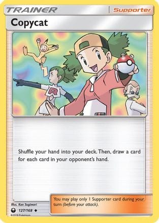 'Pokemon - 'Copycat 127/168  - Reverse Holofoil SM  Celestial Storm - Uncommon