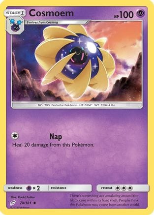 'Pokemon - 'Cosmoem 070/181  SM  Team Up - Uncommon