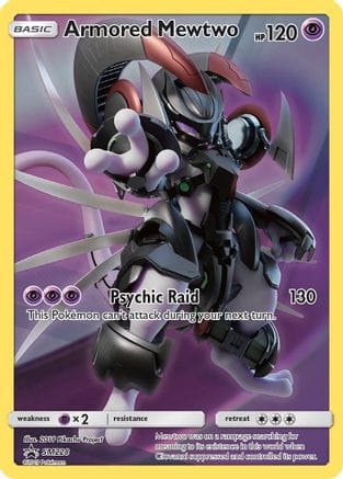 'Pokemon - 'Armored Mewtwo SM228  - Holofoil SM Promos - Promo