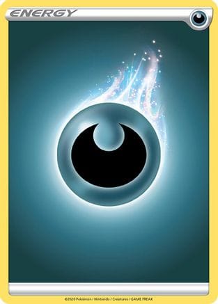 'Pokemon - 'Darkness Energy  - Reverse Holofoil SWSH01 Sword & Shield Base Set - Common