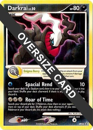 'Pokemon - 'Darkrai DP24  - Holofoil Jumbo Cards - Promo