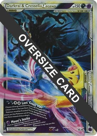 'Pokemon - 'Darkrai & Cresselia Legend 099/102  - Holofoil Jumbo Cards - Promo