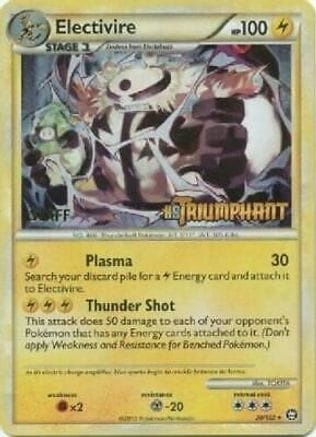 'Pokemon - 'Electivire 020/102  - Holofoil HGSS Promos - Promo