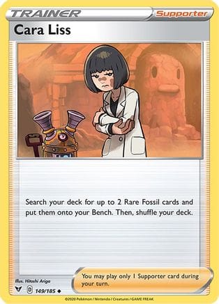 'Pokemon - 'Cara Liss 149/185  SWSH04 Vivid Voltage - Uncommon