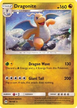 'Pokemon - 'Dragonite 096/149  - Holofoil Miscellaneous Cards & Products - Promo