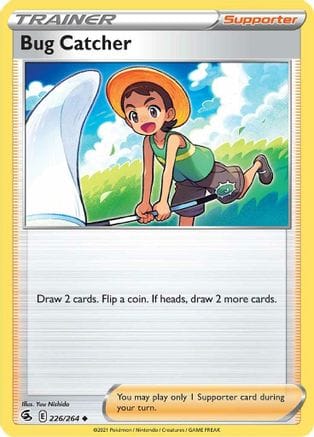 'Pokemon - 'Bug Catcher 226/264  SWSH08 Fusion Strike - Uncommon