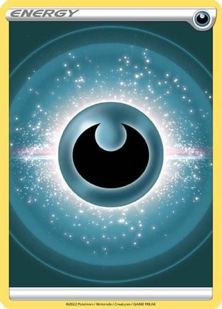 'Pokemon - 'Darkness Energy (2022 Unnumbered)  SWSH09 Brilliant Stars - Common