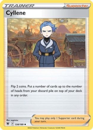 'Pokemon - 'Cyllene 138/189  - Reverse Holofoil SWSH10 Astral Radiance - Uncommon
