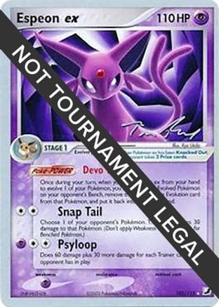 'Pokemon - 'Espeon ex - 2007 (Tom Roos) 102  World Championship Decks - Rare