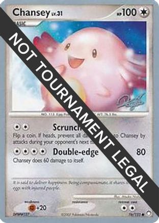 'Pokemon - 'Chansey - 2008 (Paul Atanassov) 076  World Championship Decks - Common