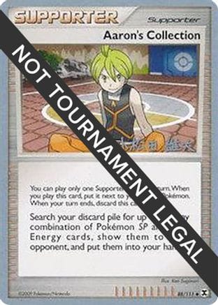 'Pokemon - 'Aaron's Collection - 2010 (Yuta Komatsuda) 088  World Championship Decks - Uncommon