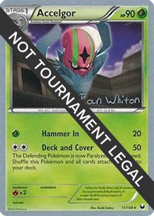 'Pokemon - 'Accelgor - 2013 (Ian Whiton) 011  World Championship Decks - Rare