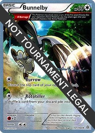 'Pokemon - 'Bunnelby - 2015 (Alejandro Ng-Guzman) 121  World Championship Decks - Uncommon