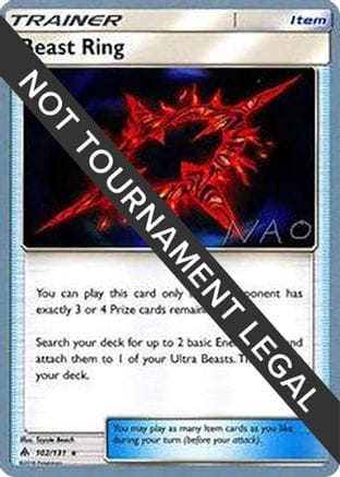 'Pokemon - 'Beast Ring - 2018 (Naohito Inoue) 102  World Championship Decks - Rare