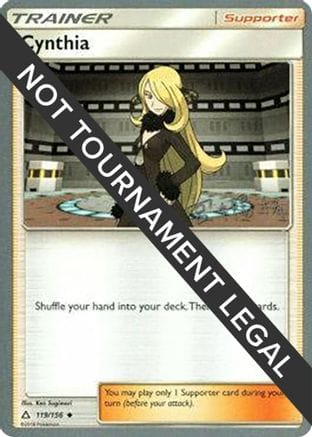 'Pokemon - 'Cynthia - 2019 (Haruki Miyamoto) 119  World Championship Decks - Uncommon