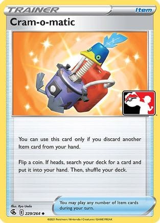 'Pokemon - 'Cram-o-matic 229  - Holofoil Prize Pack Series Cards - Uncommon