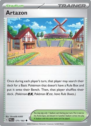 'Pokemon - 'Artazon 171/193  - Reverse Holofoil SV02 Paldea Evolved - Uncommon