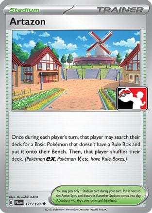 'Pokemon - 'Artazon 171/193  Prize Pack Series Cards - Uncommon