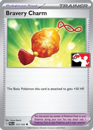 'Pokemon - 'Bravery Charm 173/193  Prize Pack Series Cards - Uncommon
