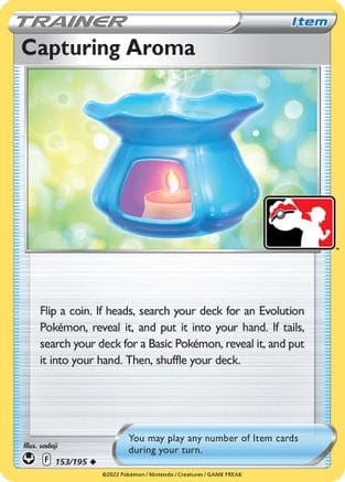 'Pokemon - 'Capturing Aroma 153/195  - Holofoil Prize Pack Series Cards - Uncommon