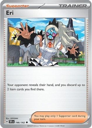 'Pokemon - 'Eri 146/162  - Reverse Holofoil SV05 Temporal Forces - Uncommon