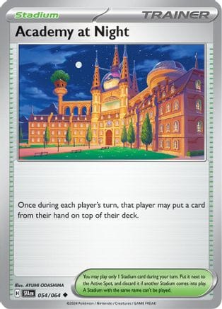 'Pokemon - 'Academy at Night 054/064  SV Shrouded Fable - Uncommon