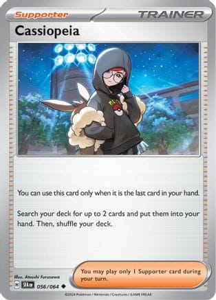 'Pokemon - 'Cassiopeia 056/064  SV Shrouded Fable - Uncommon
