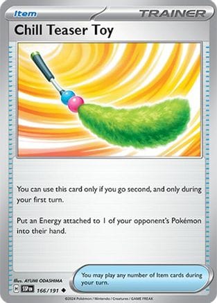 'Pokemon - 'Chill Teaser Toy 166/191  SV08 Surging Sparks - Uncommon