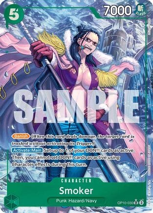 Smoker (030) (Parallel) (OP10-030) - Royal Blood Foil