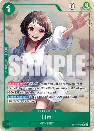 Lim (Parallel) (OP10-037) - Royal Blood Foil