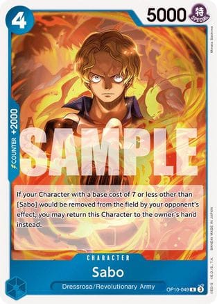Sabo (OP10-049) - Royal Blood Foil