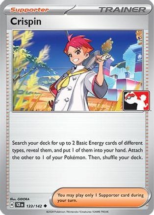 'Pokemon - 'Crispin 133/142  Prize Pack Series Cards - Uncommon